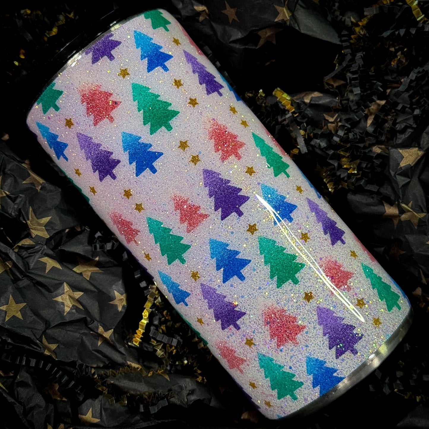 Pastel Christmas Trees - 22oz